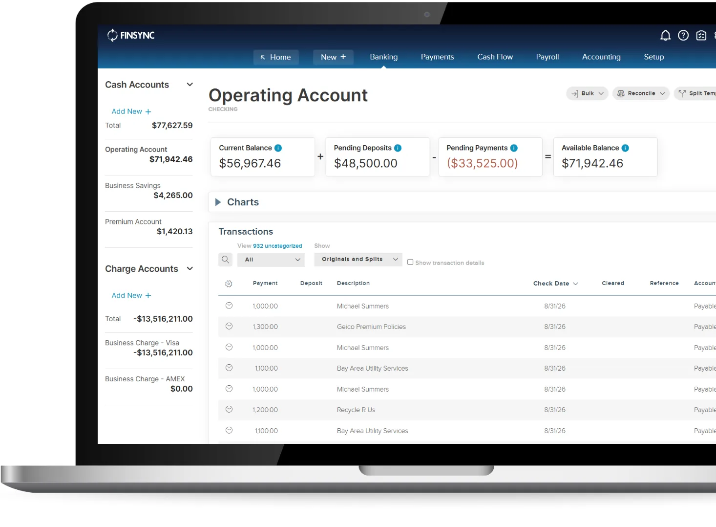 Bring all your banking into one connected view.