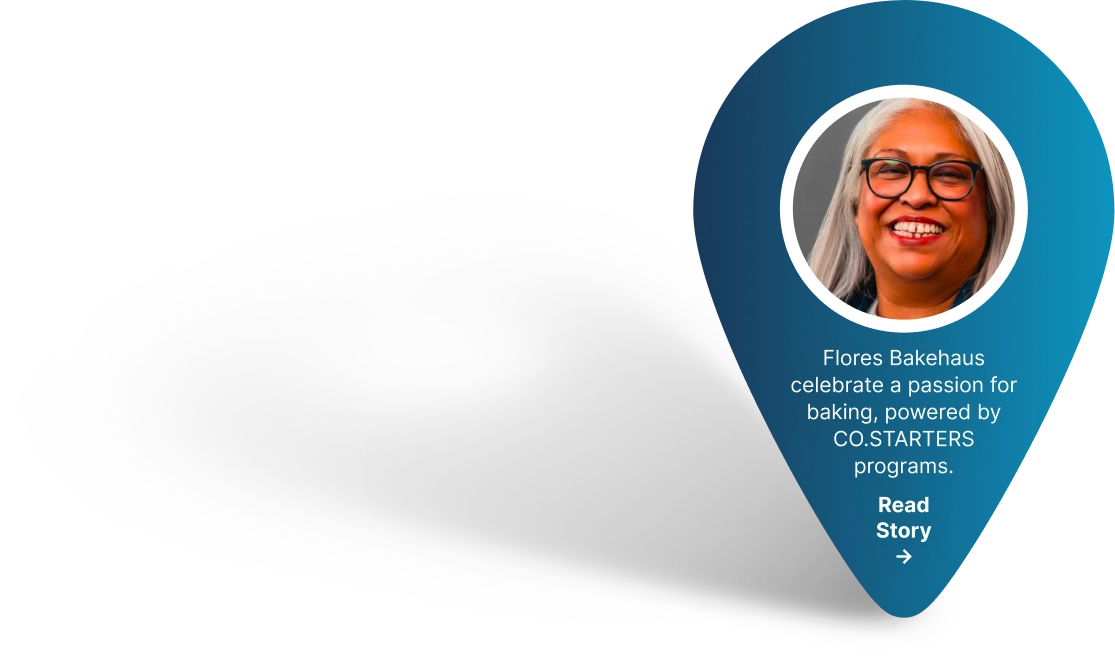 Flores Bakehaus celebrate a passion for baking, powered by CO.STARTERS programs.