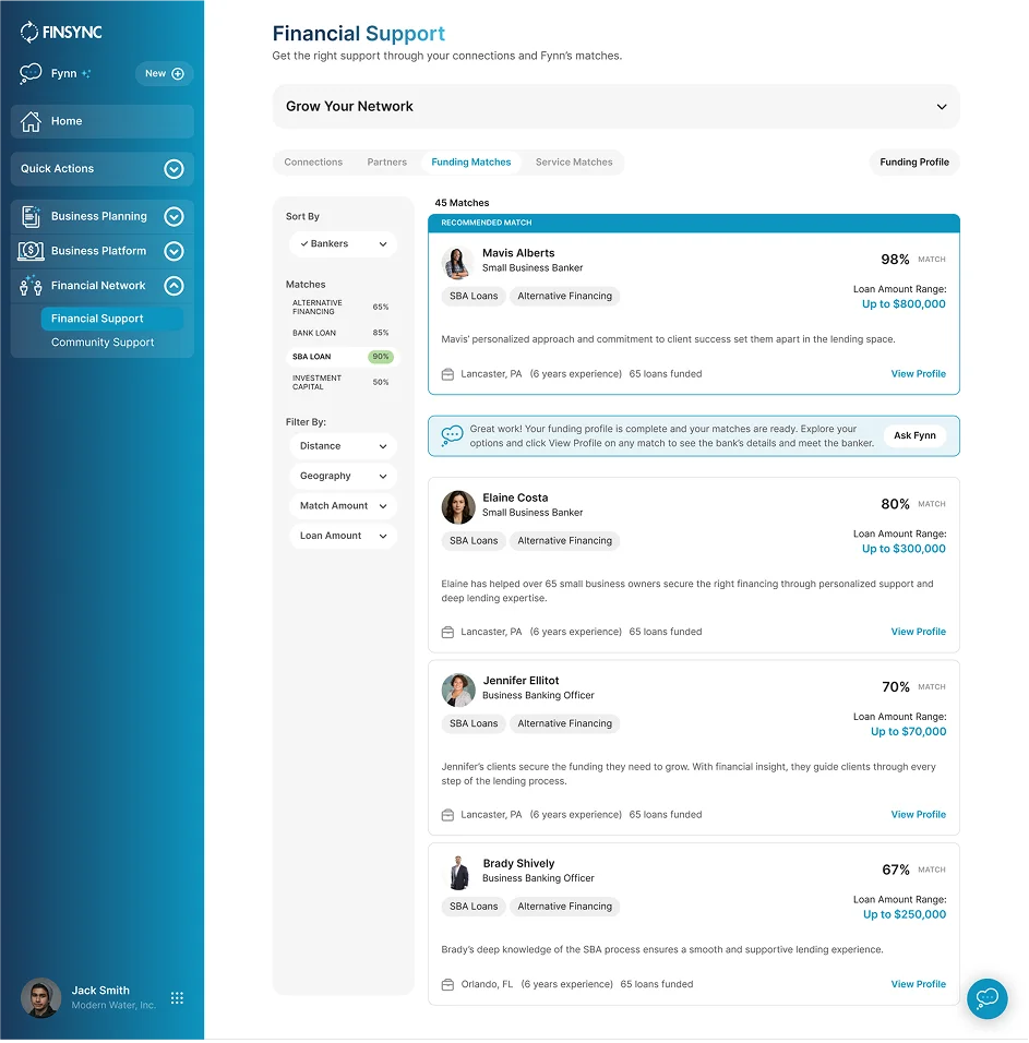 Fynn Helps You Meet the Right Business at the Right Time