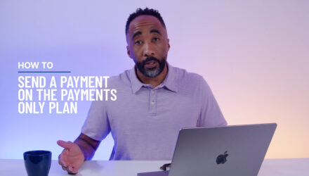 Send a Payment on the “Payments Only” Plan