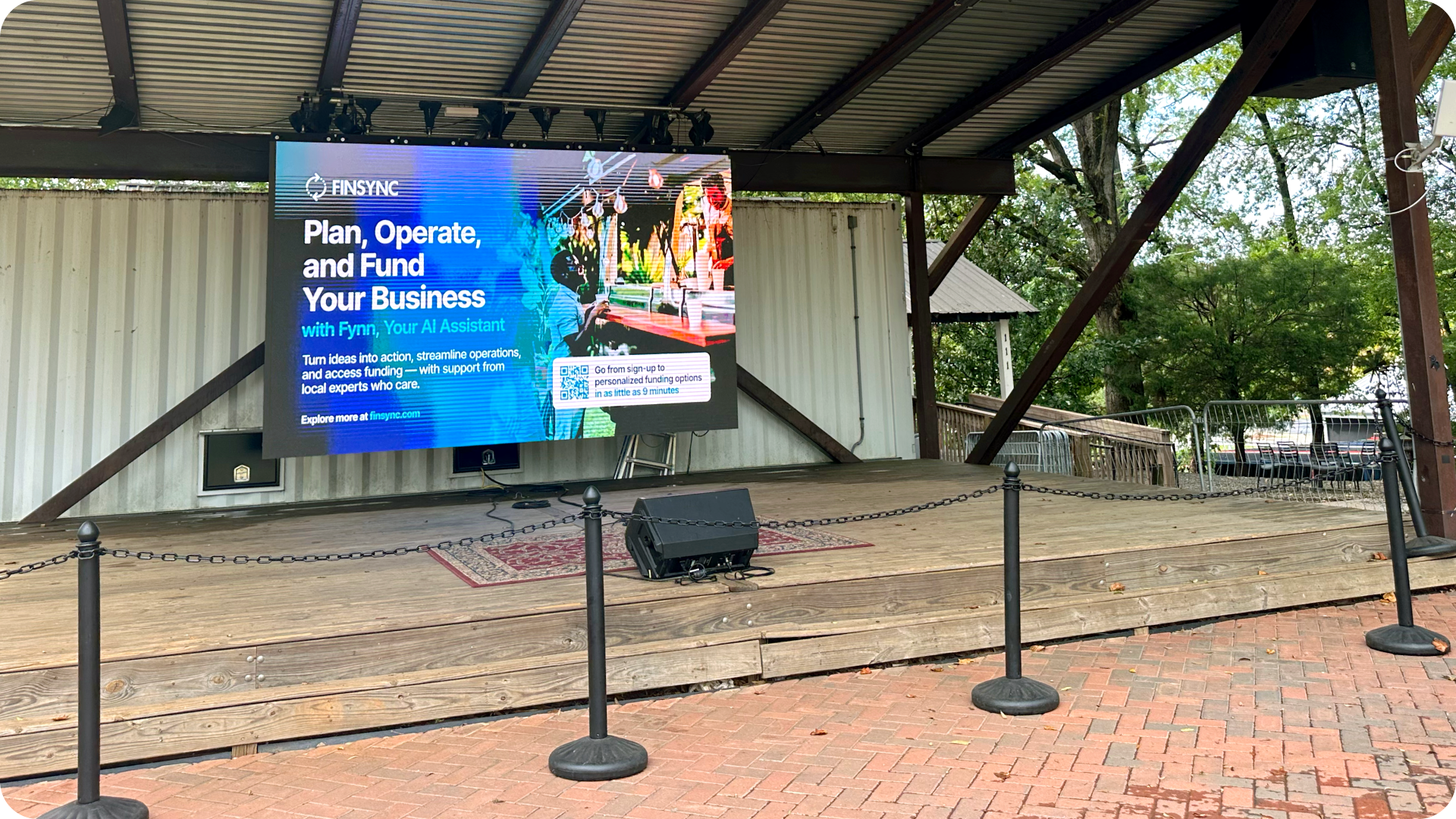 FINSYNC sponsoring Bloom Market's Saturday Event